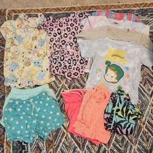 Girls Summer Mixed Lot Of 13 Size 7/8 READ #P305